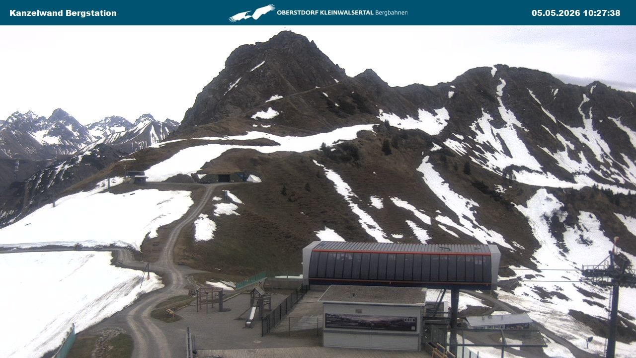 Archived image Webcam Top station Kanzelwand
