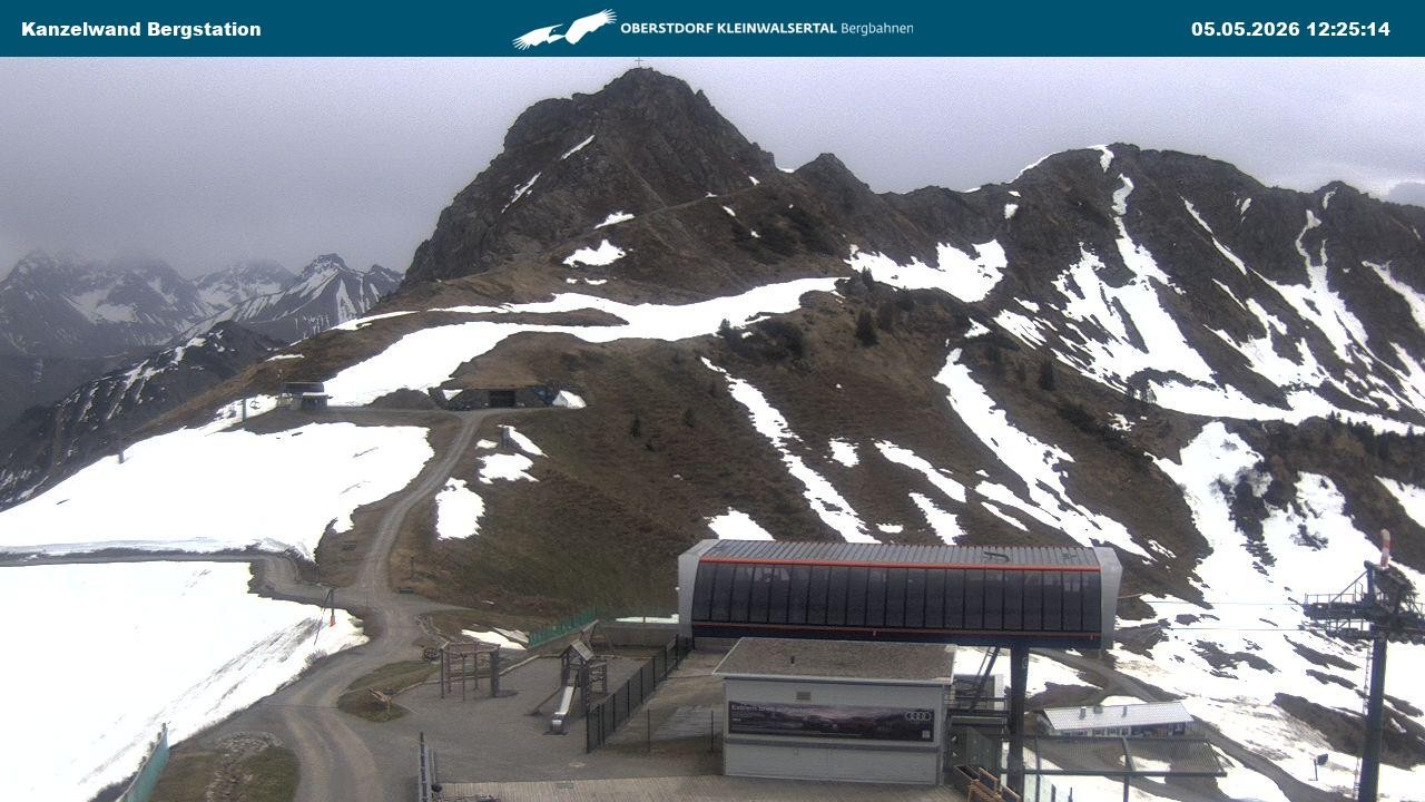 Archived image Webcam Top station Kanzelwand