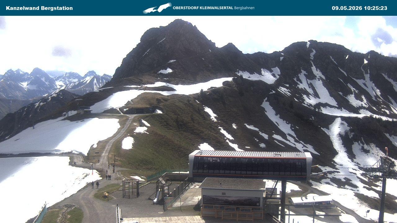 Archiv Foto Webcam Gipfelstation Kanzelwand