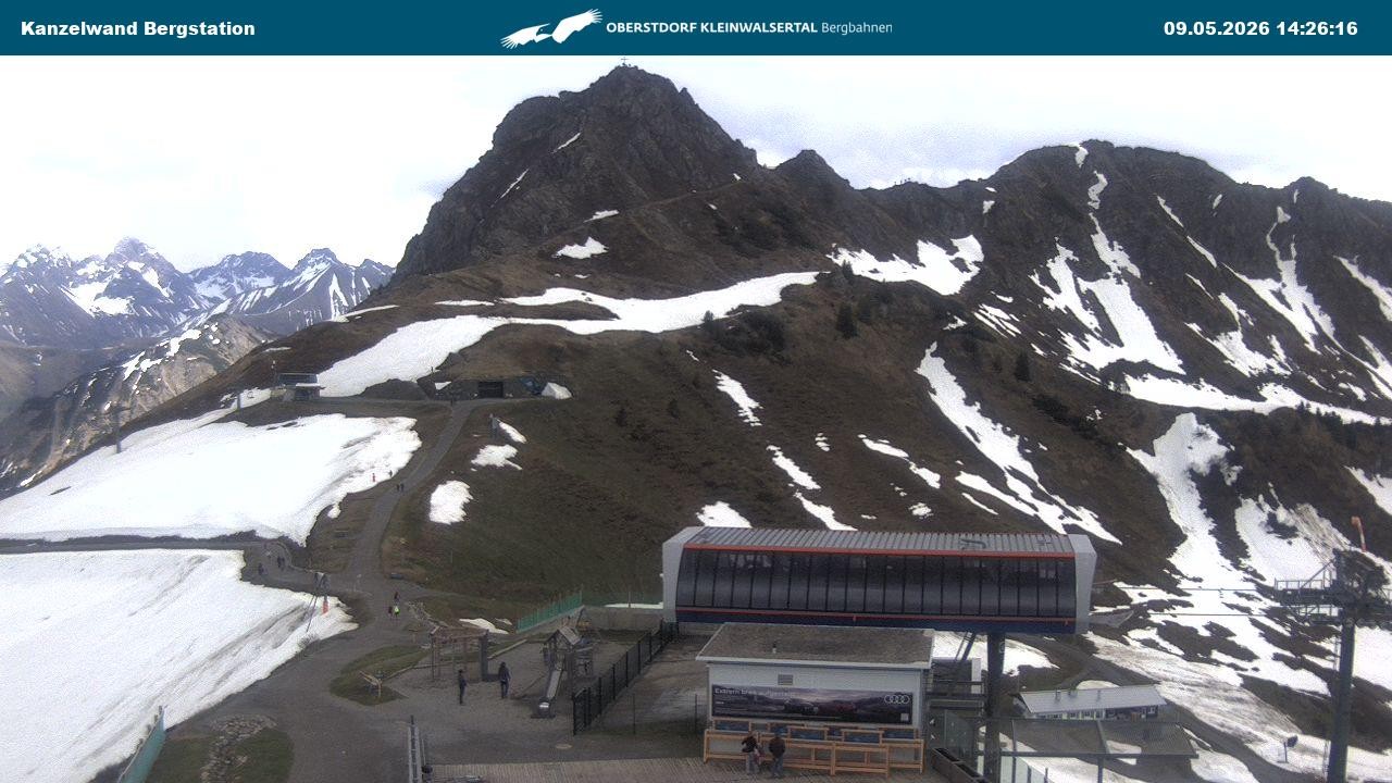 Archiv Foto Webcam Gipfelstation Kanzelwand