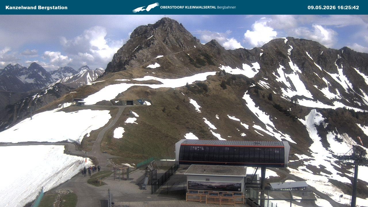 Archiv Foto Webcam Gipfelstation Kanzelwand