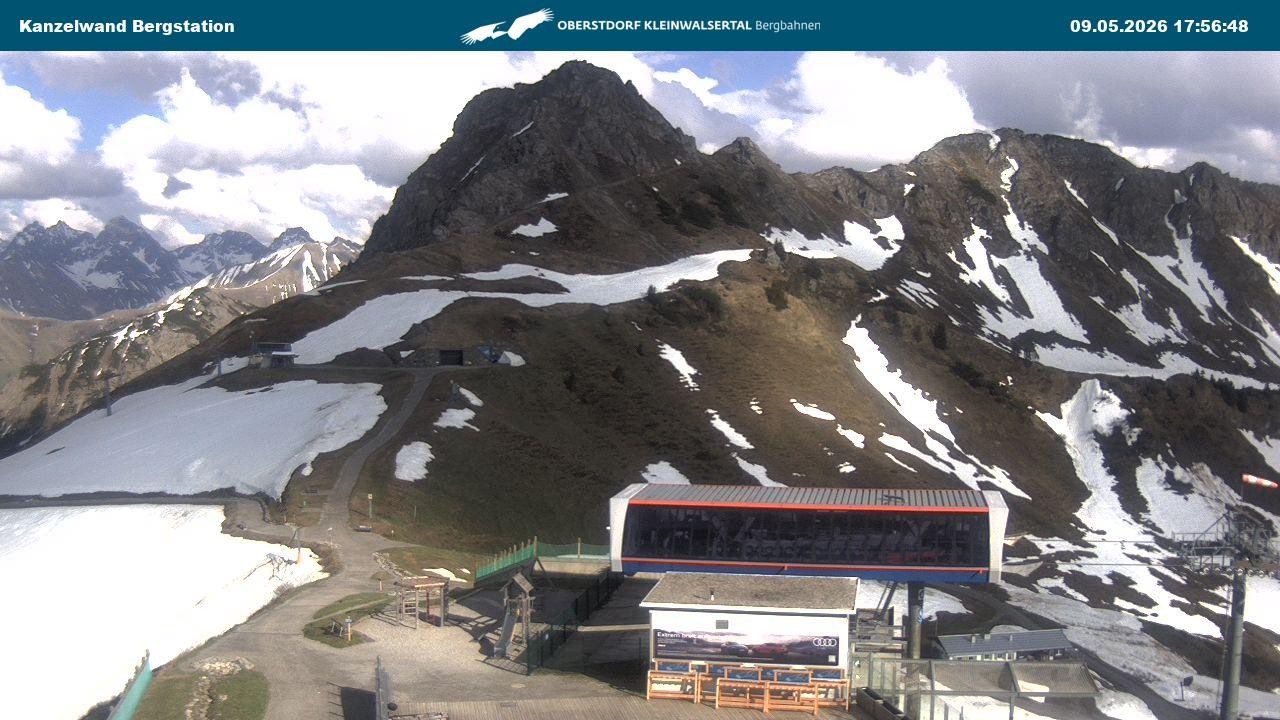 Archiv Foto Webcam Gipfelstation Kanzelwand