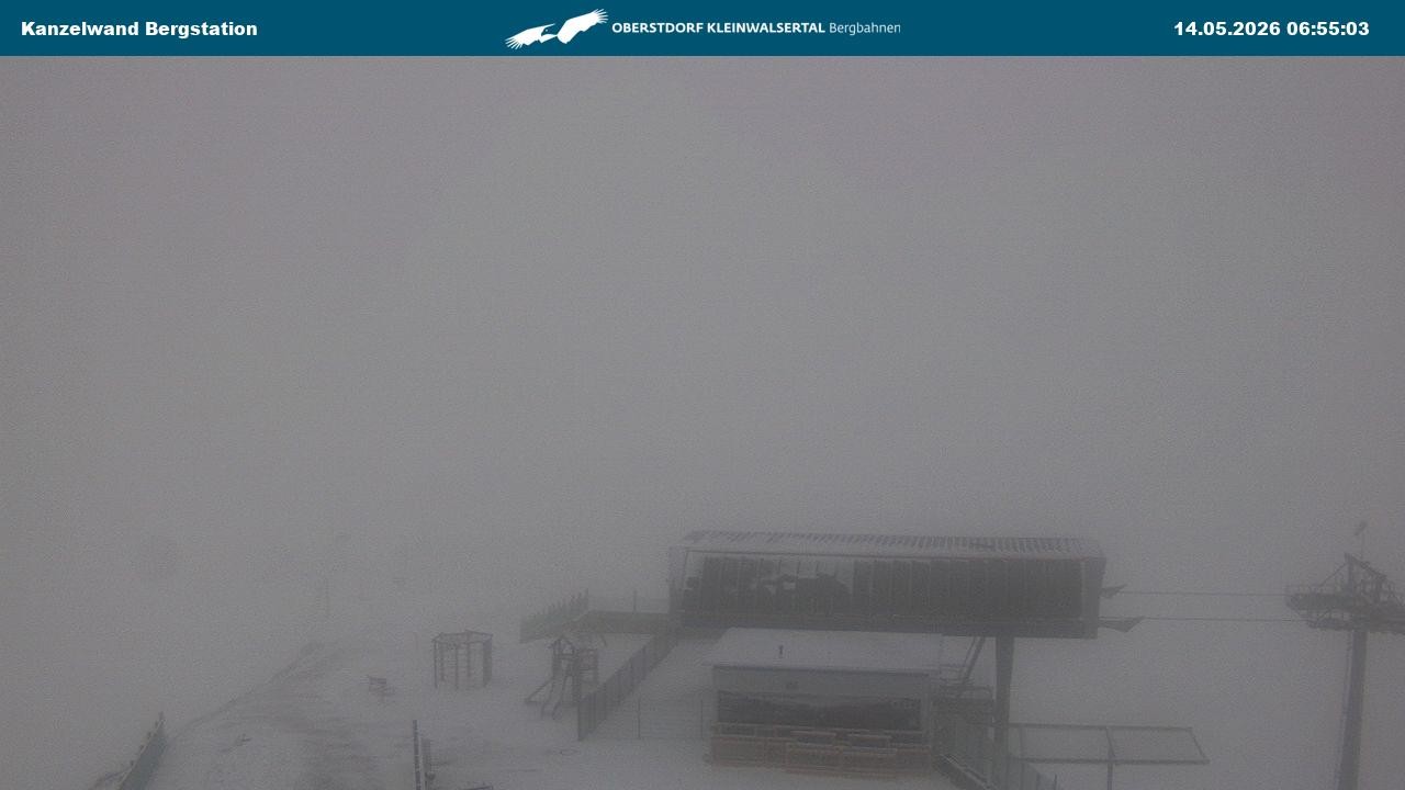 Archiv Foto Webcam Gipfelstation Kanzelwand