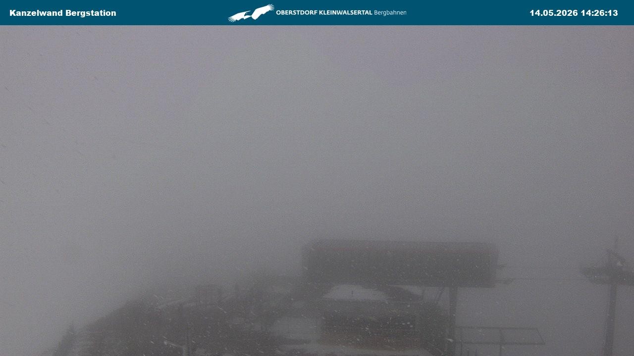 Archiv Foto Webcam Gipfelstation Kanzelwand