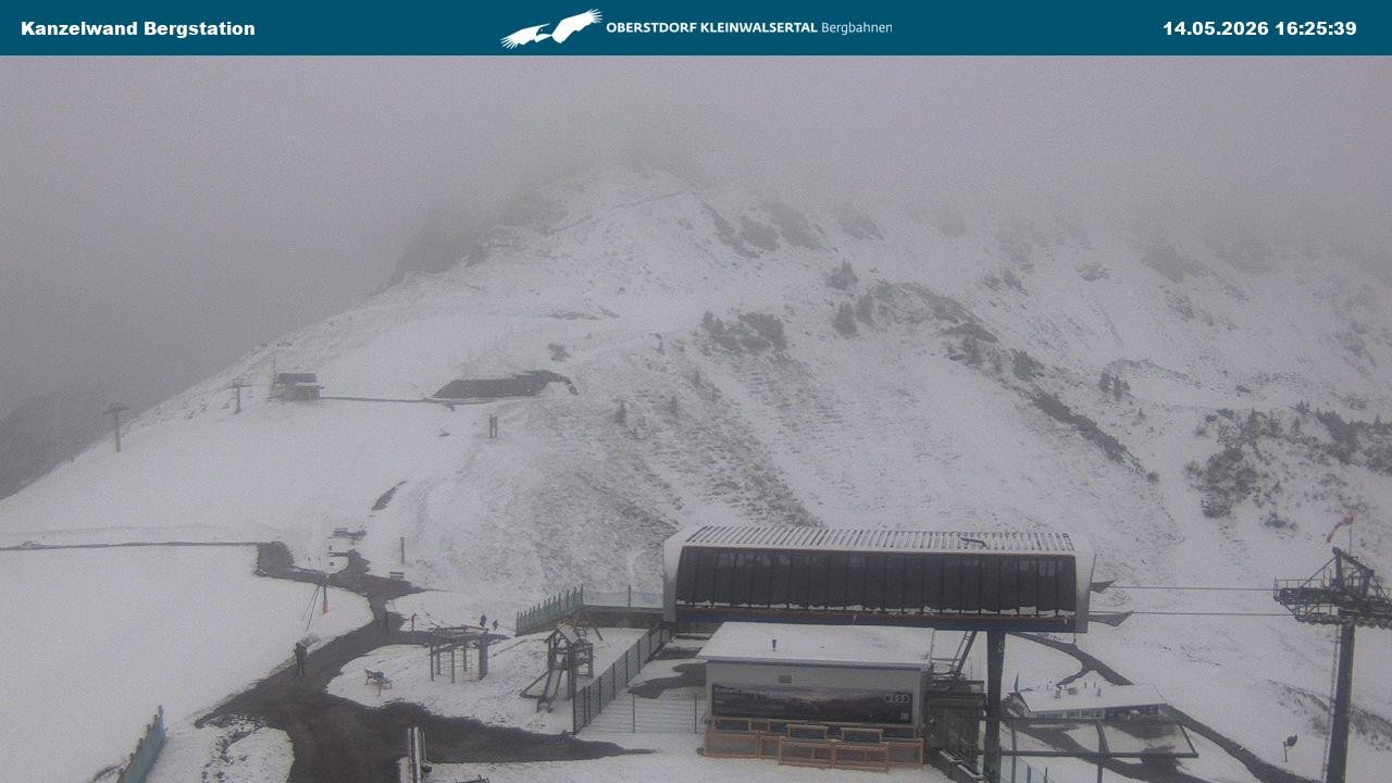 Archiv Foto Webcam Gipfelstation Kanzelwand