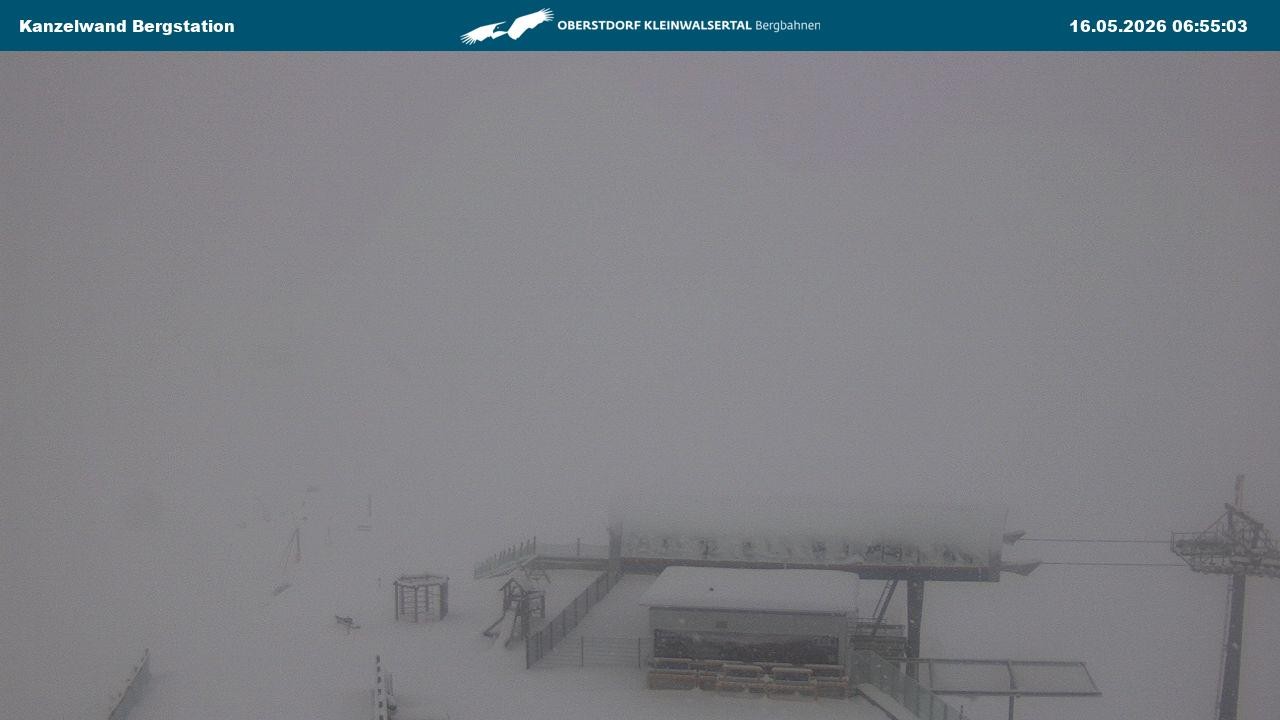 Archived image Webcam Top station Kanzelwand