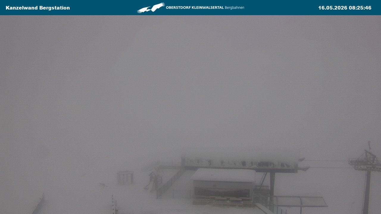 Archived image Webcam Top station Kanzelwand