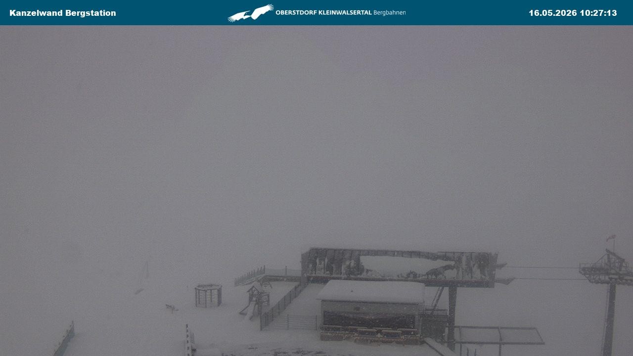 Archived image Webcam Top station Kanzelwand