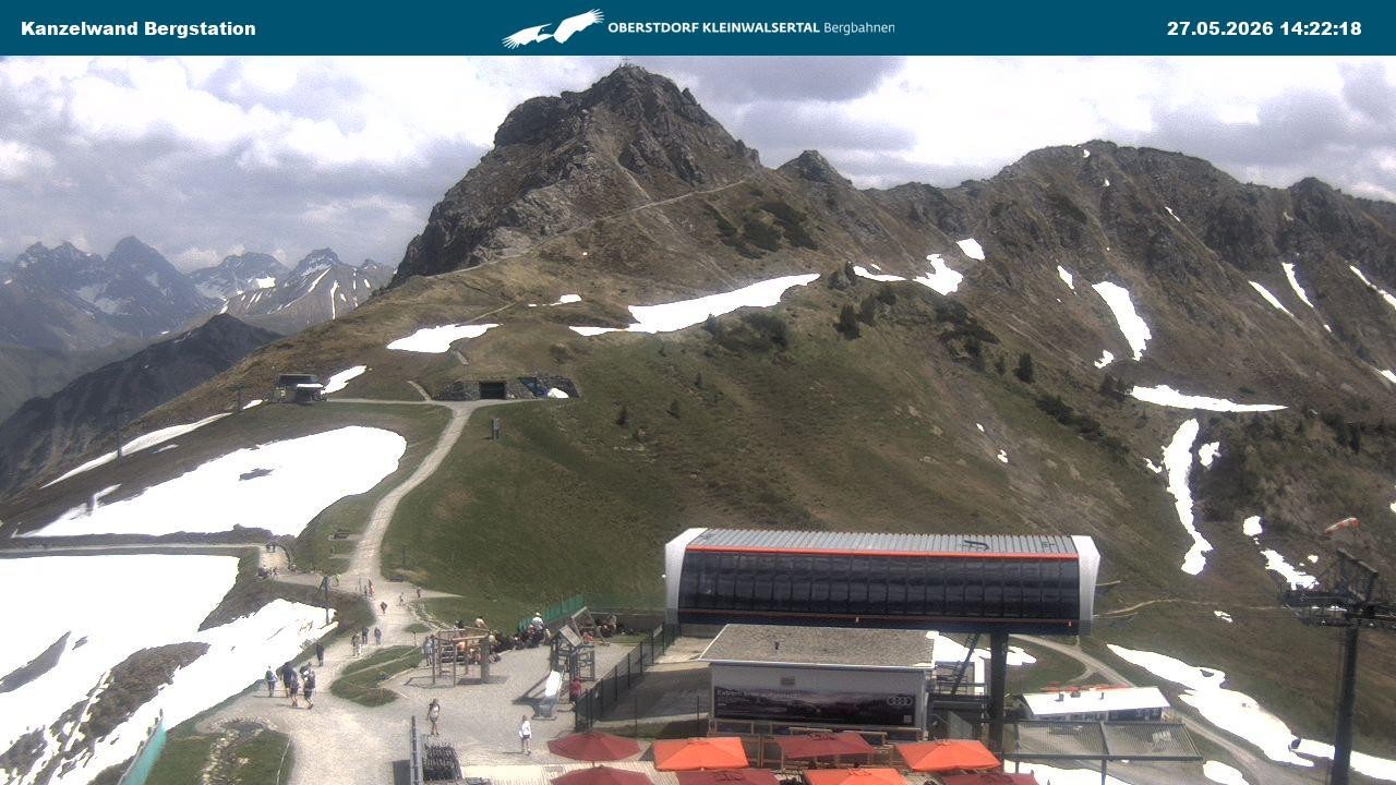 Archiv Foto Webcam Gipfelstation Kanzelwand