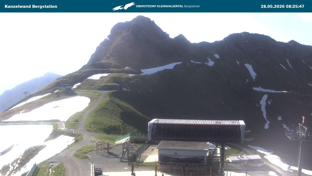 Archiv Foto Webcam Gipfelstation Kanzelwand