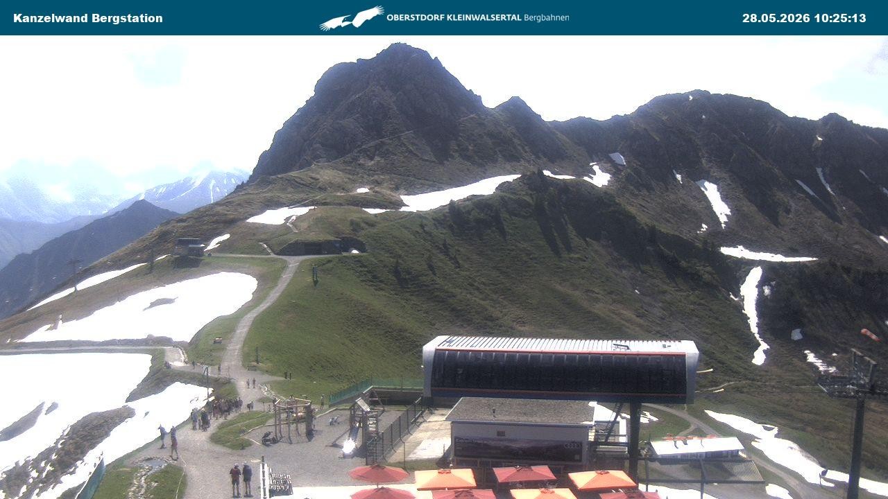 Archiv Foto Webcam Gipfelstation Kanzelwand