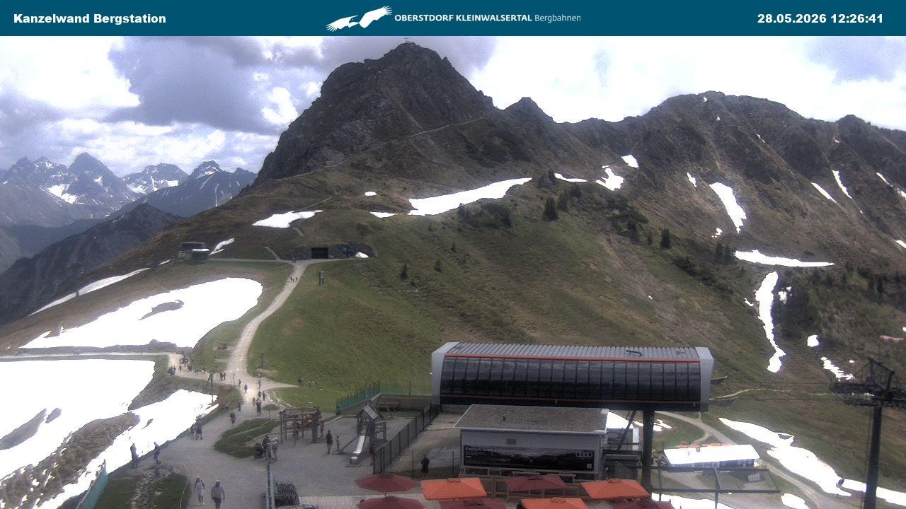 Archiv Foto Webcam Gipfelstation Kanzelwand