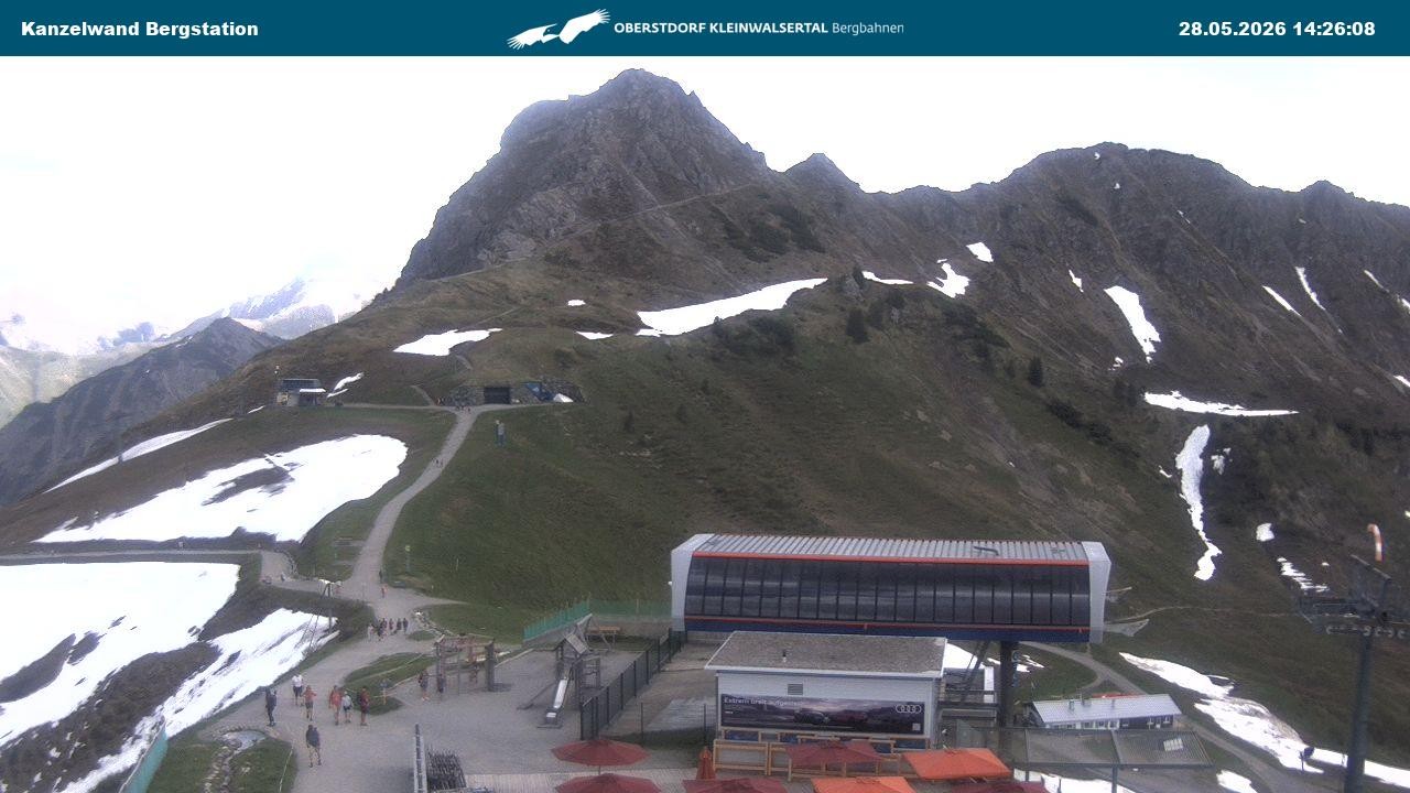 Archiv Foto Webcam Gipfelstation Kanzelwand