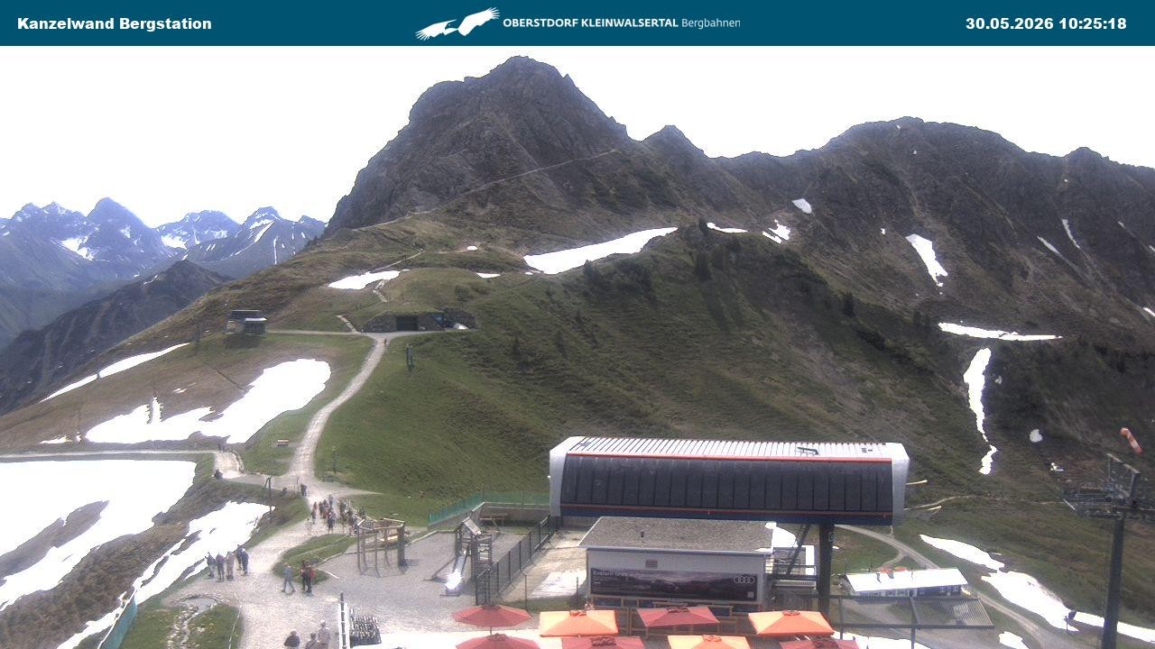Archived image Webcam Top station Kanzelwand
