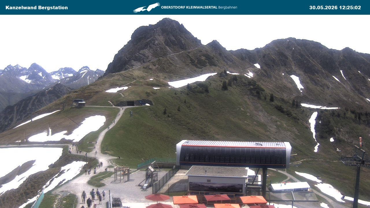 Archived image Webcam Top station Kanzelwand