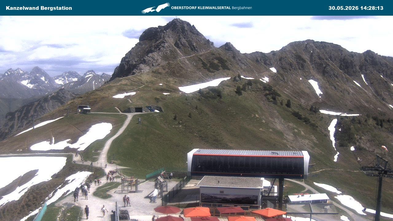 Archiv Foto Webcam Gipfelstation Kanzelwand