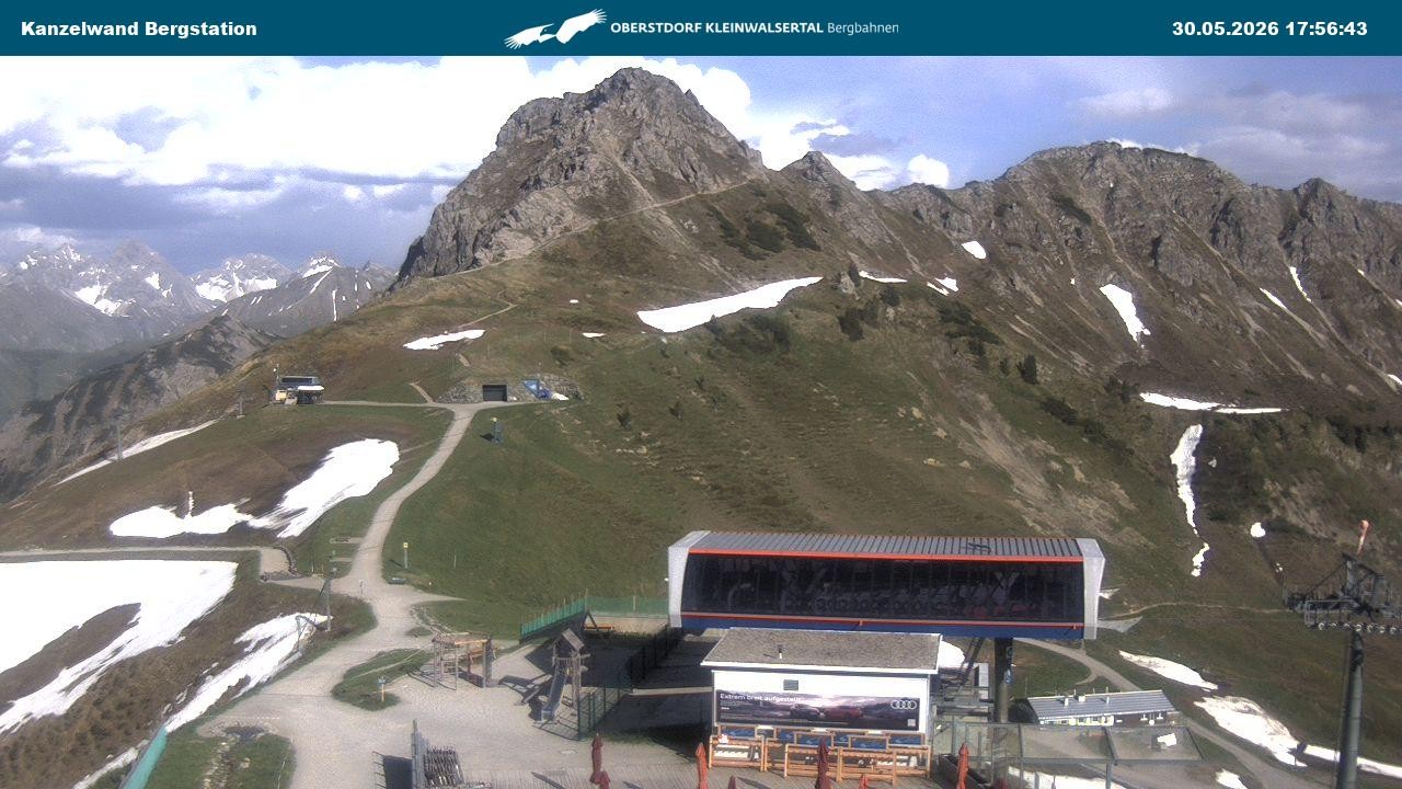 Archiv Foto Webcam Gipfelstation Kanzelwand
