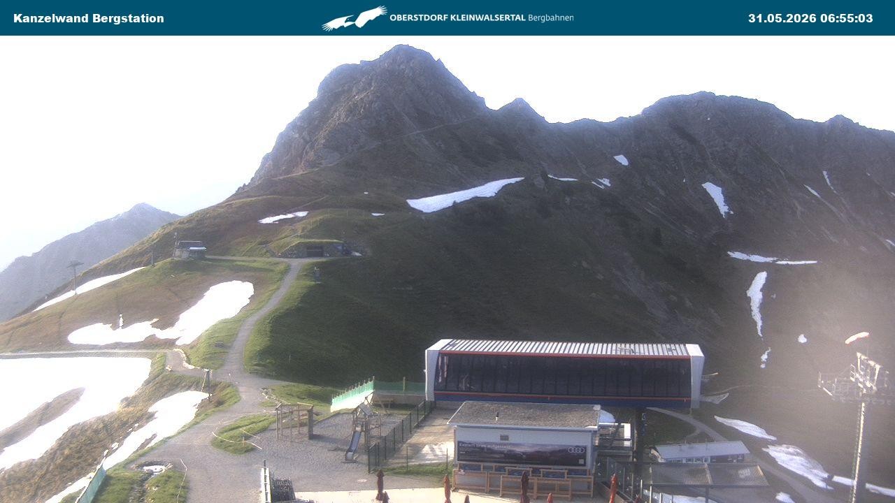 Archiv Foto Webcam Gipfelstation Kanzelwand