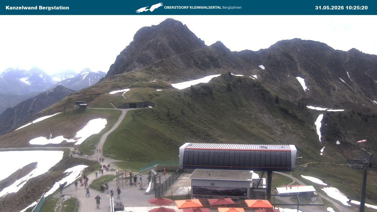 Archiv Foto Webcam Gipfelstation Kanzelwand