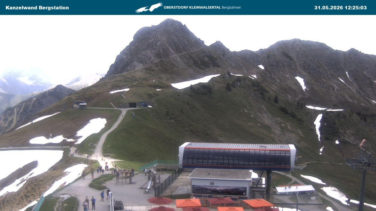 Archiv Foto Webcam Gipfelstation Kanzelwand
