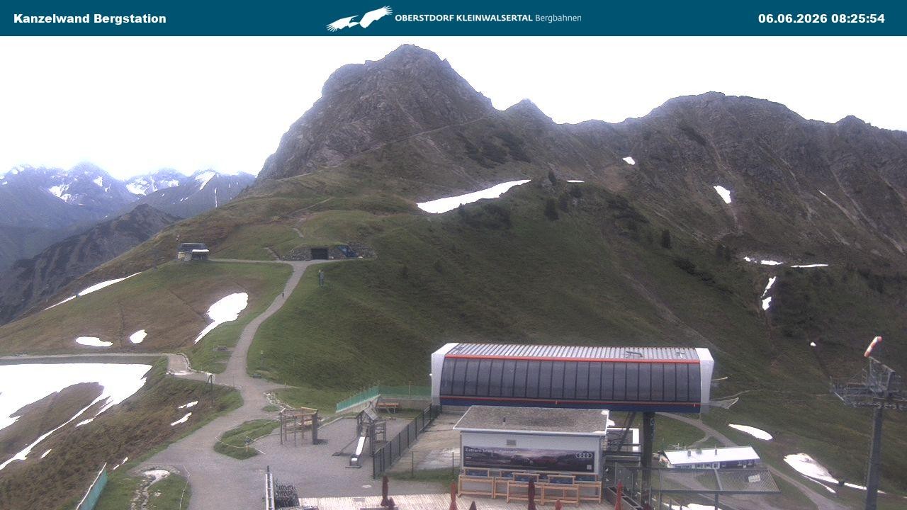 Archiv Foto Webcam Gipfelstation Kanzelwand