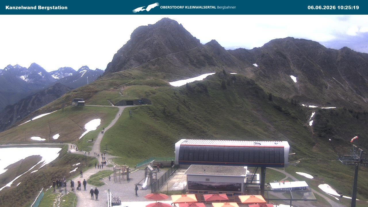 Archiv Foto Webcam Gipfelstation Kanzelwand