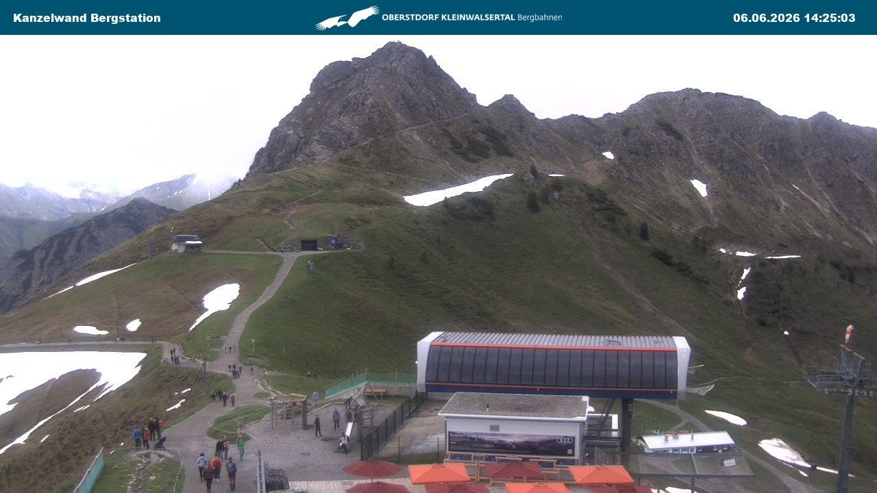 Archiv Foto Webcam Gipfelstation Kanzelwand