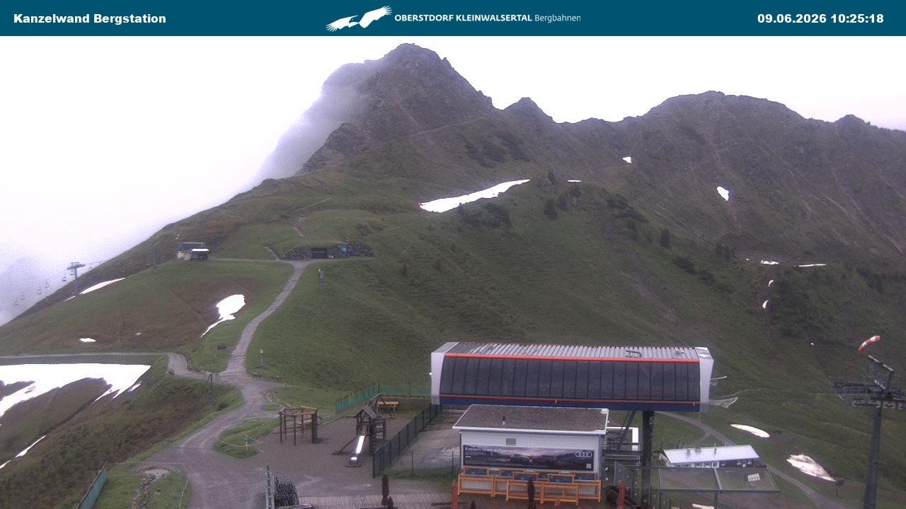 Archiv Foto Webcam Gipfelstation Kanzelwand