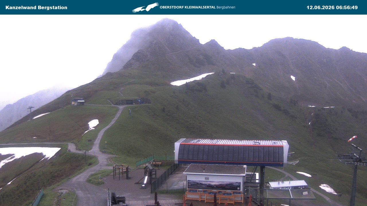 Archiv Foto Webcam Gipfelstation Kanzelwand
