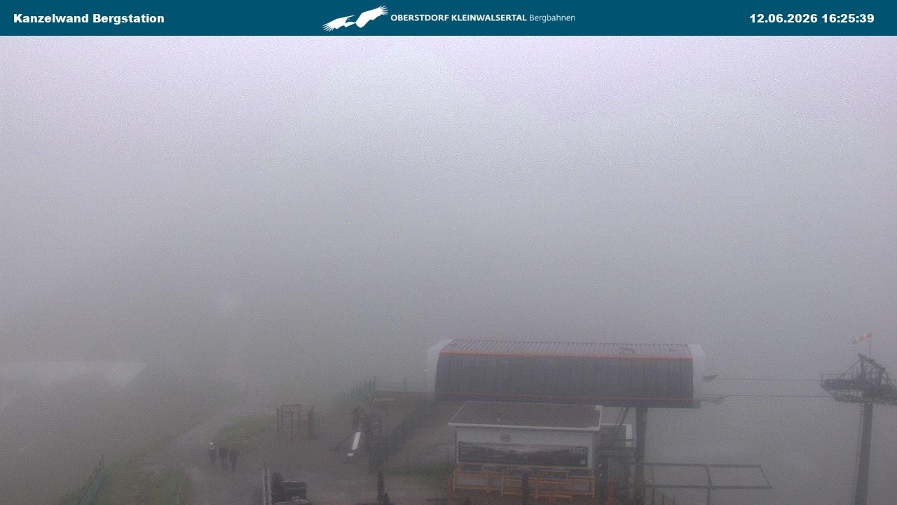 Archiv Foto Webcam Gipfelstation Kanzelwand