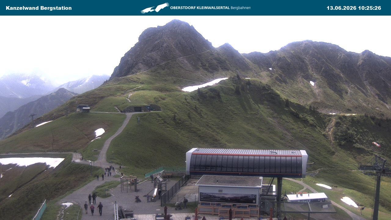 Archiv Foto Webcam Gipfelstation Kanzelwand