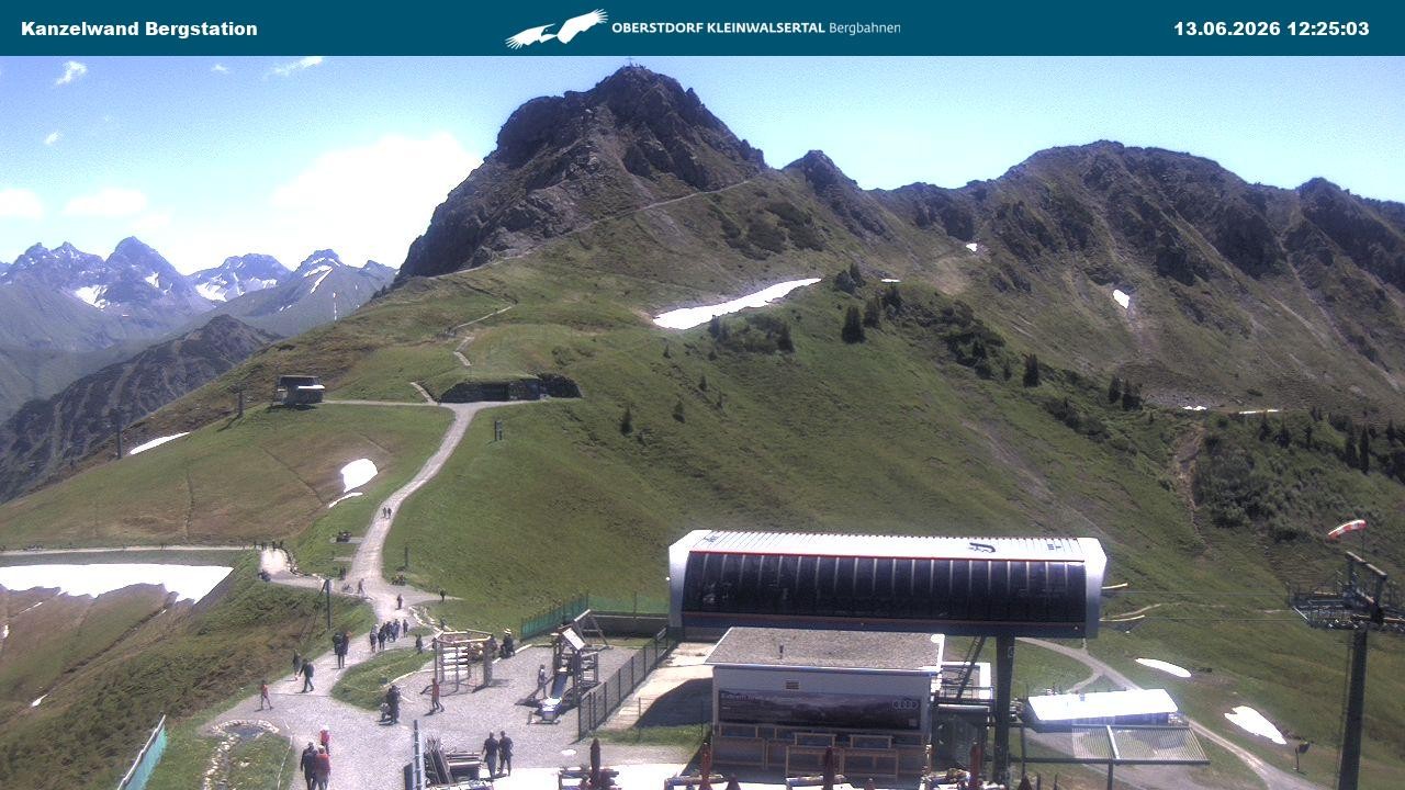 Archiv Foto Webcam Gipfelstation Kanzelwand