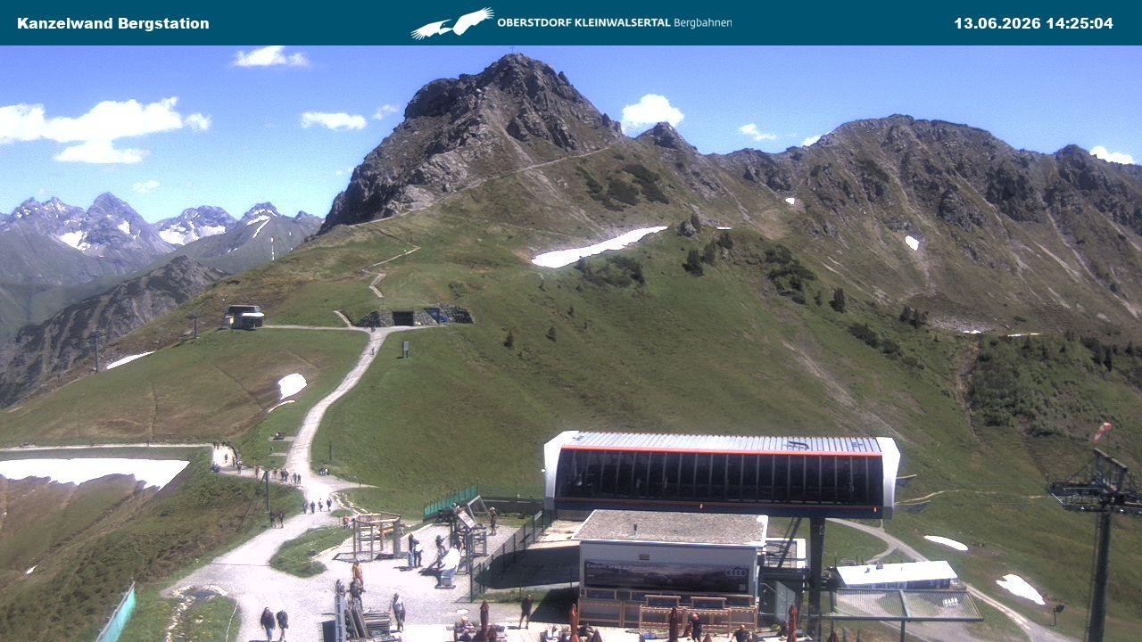 Archived image Webcam Top station Kanzelwand