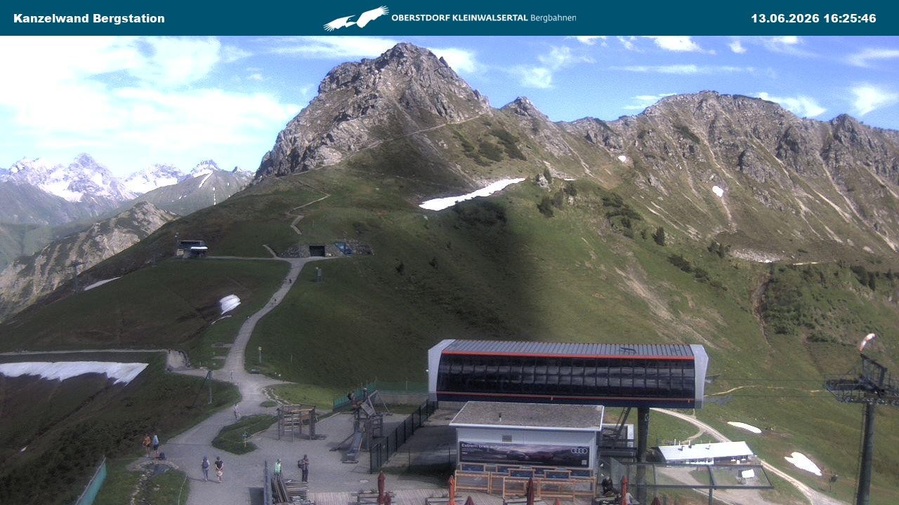 Archived image Webcam Top station Kanzelwand