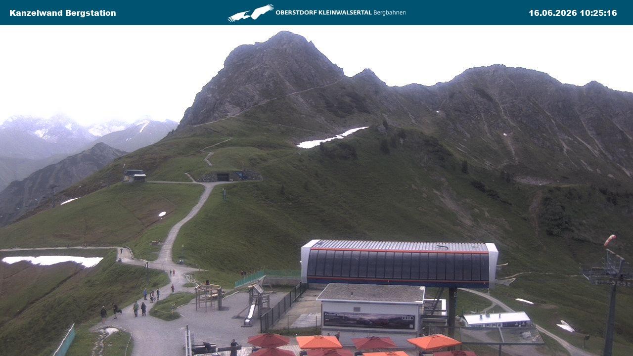 Archiv Foto Webcam Gipfelstation Kanzelwand