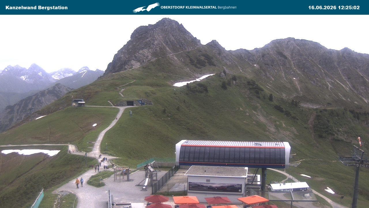 Archiv Foto Webcam Gipfelstation Kanzelwand