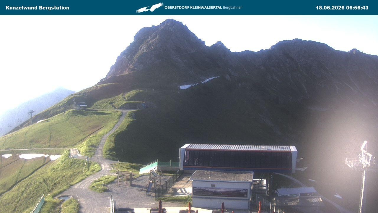 Archived image Webcam Top station Kanzelwand