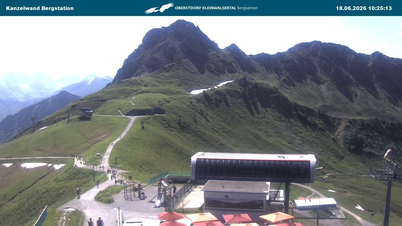 Archived image Webcam Top station Kanzelwand