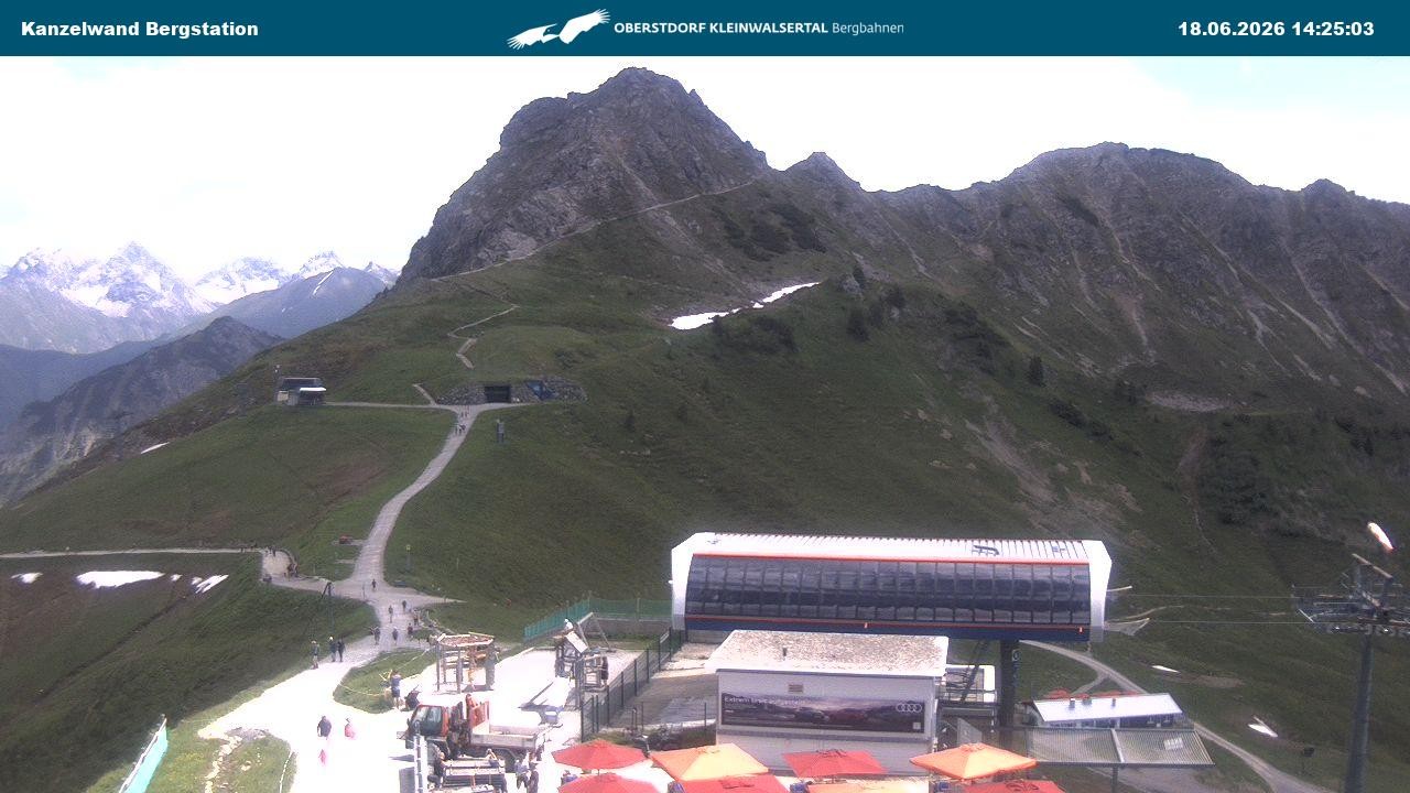 Archived image Webcam Top station Kanzelwand