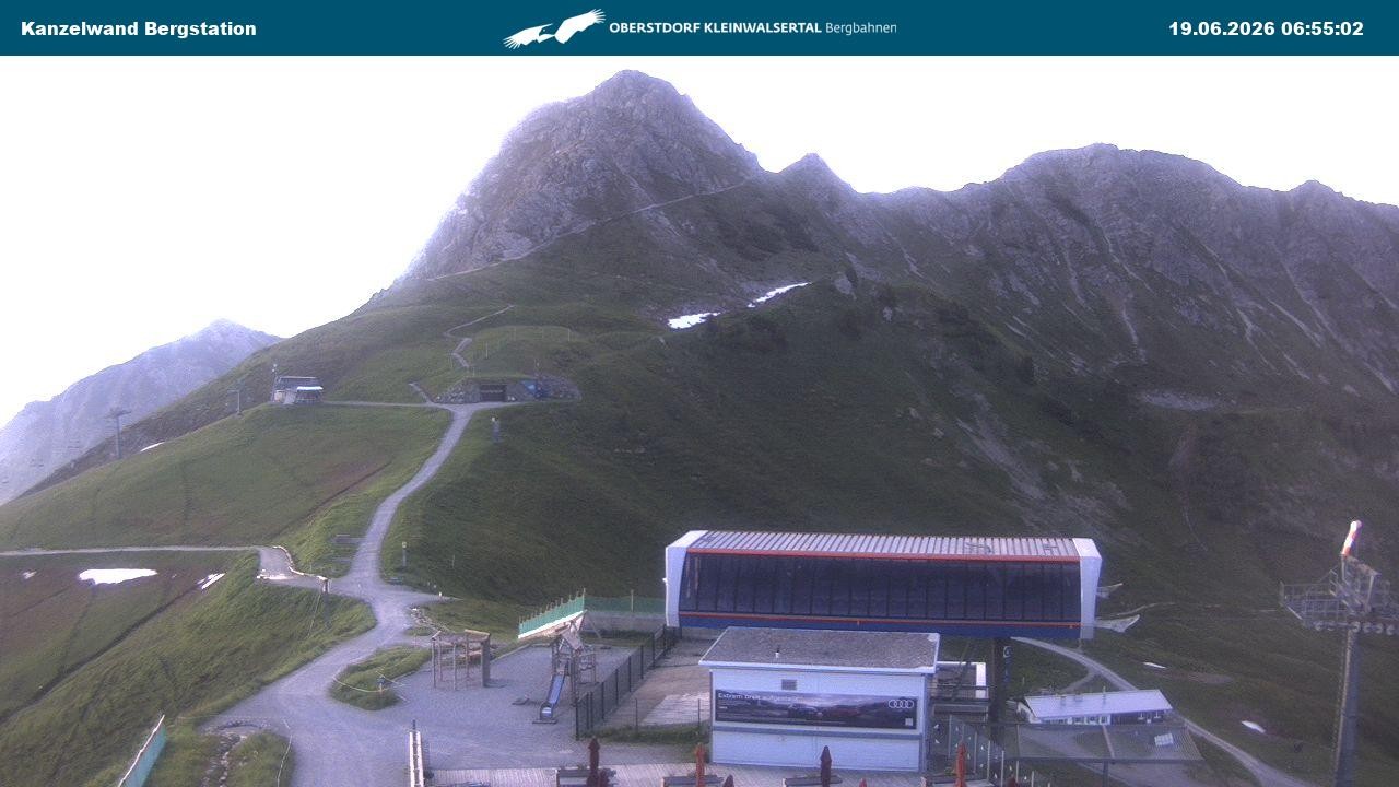 Archiv Foto Webcam Gipfelstation Kanzelwand