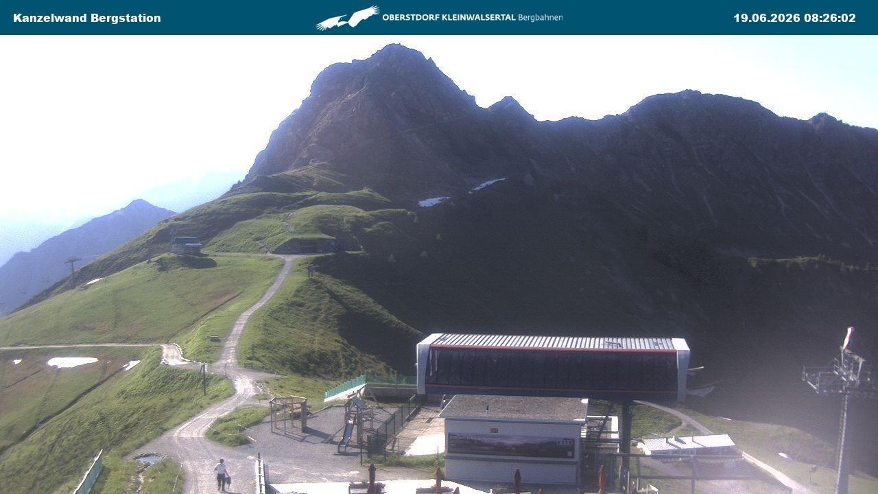 Archiv Foto Webcam Gipfelstation Kanzelwand