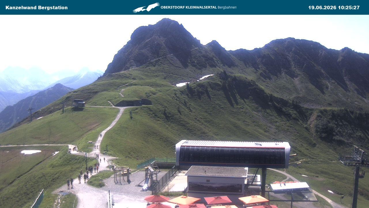 Archiv Foto Webcam Gipfelstation Kanzelwand