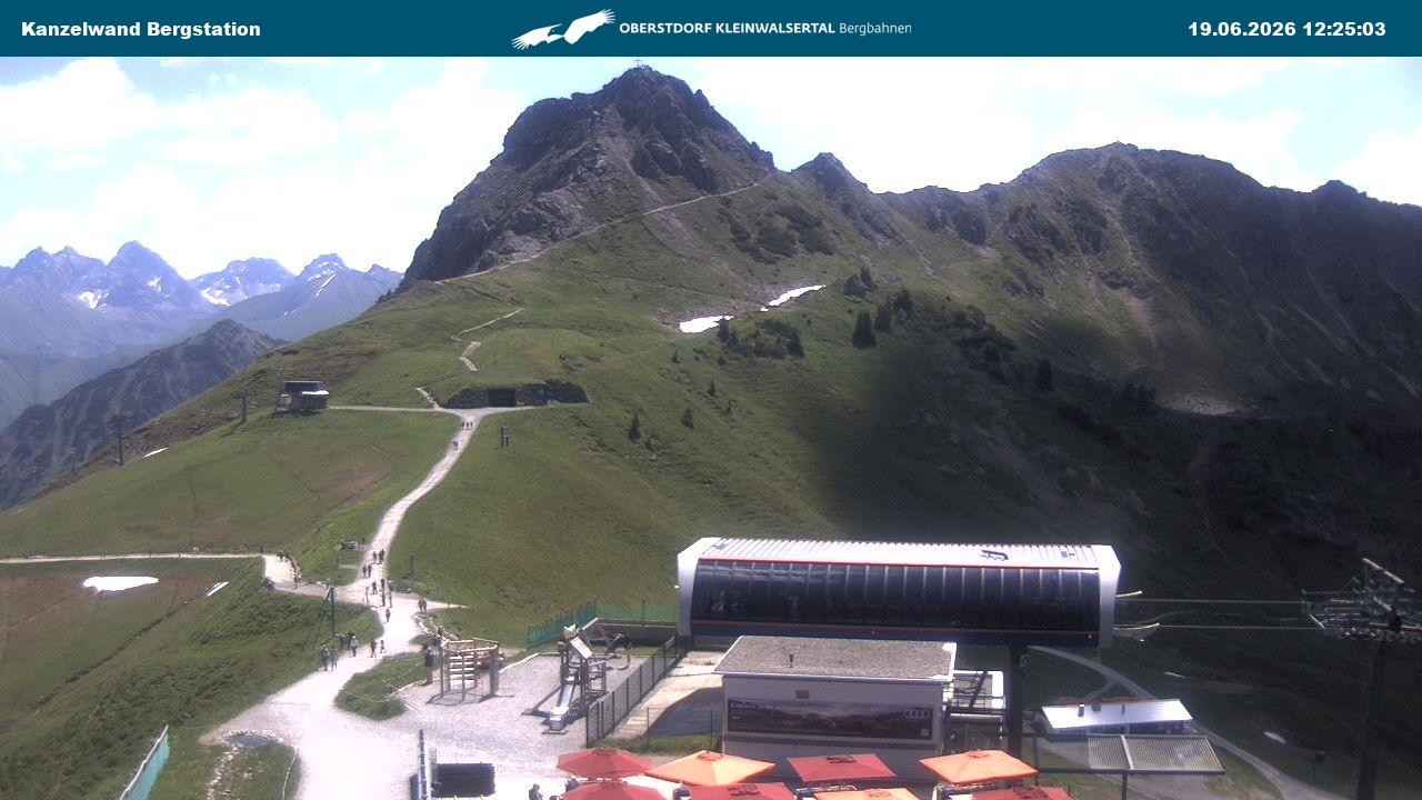 Archived image Webcam Top station Kanzelwand