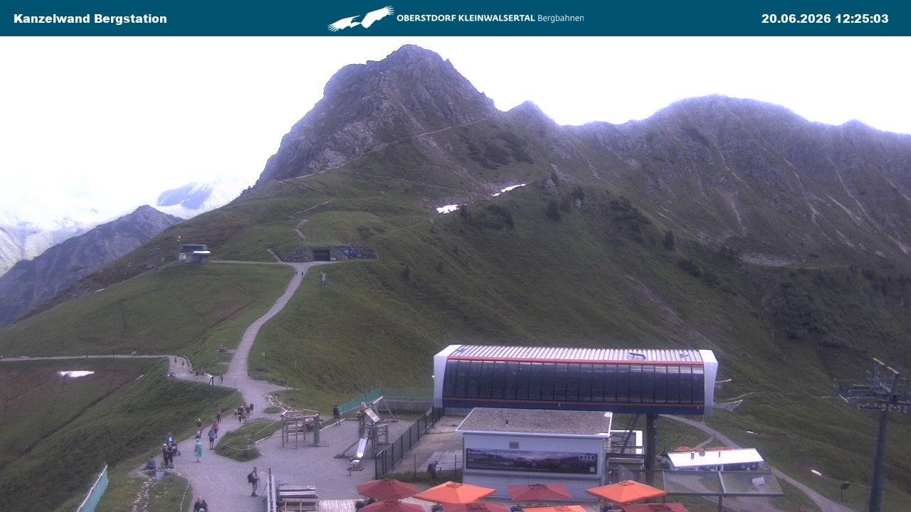 Archived image Webcam Top station Kanzelwand