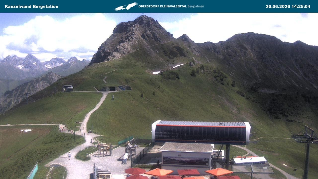 Archived image Webcam Top station Kanzelwand