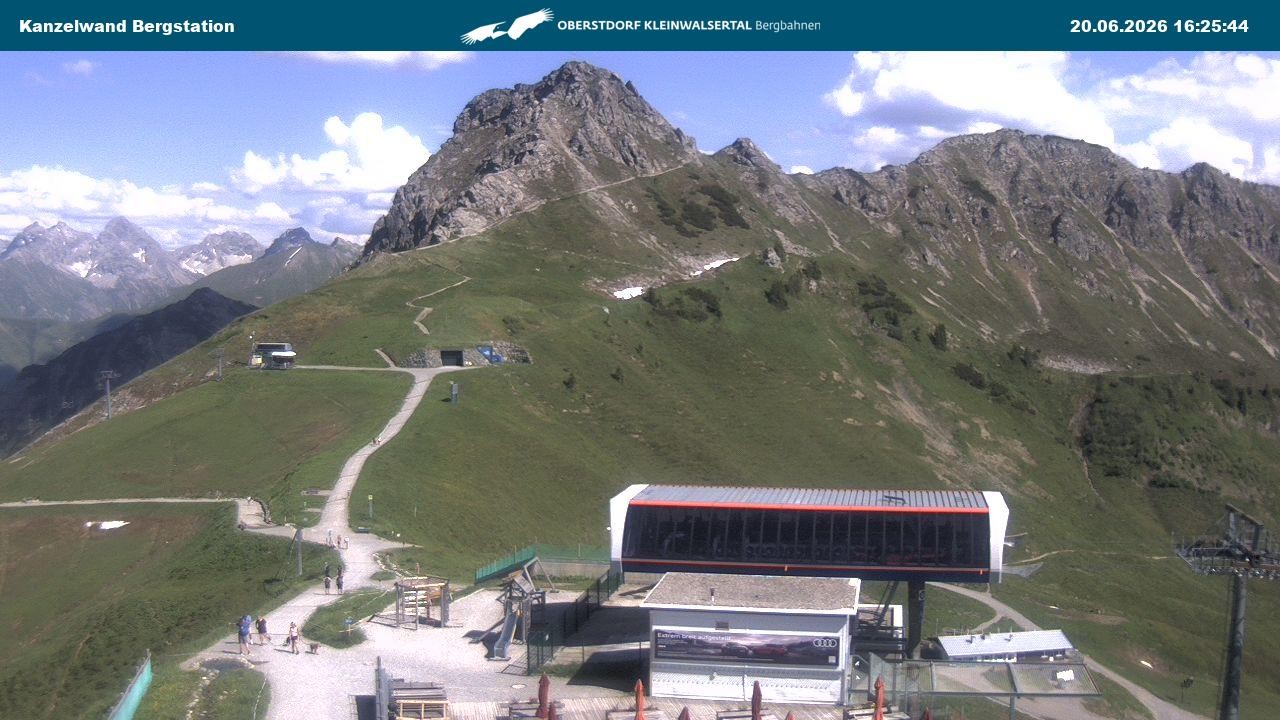 Archived image Webcam Top station Kanzelwand