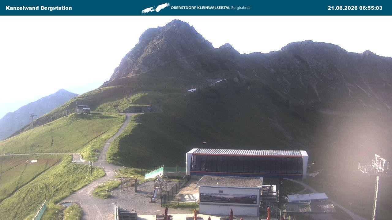 Archived image Webcam Top station Kanzelwand