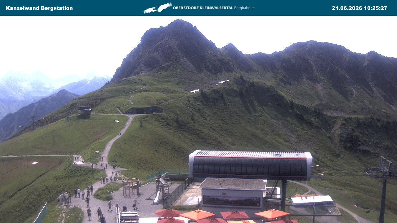 Archived image Webcam Top station Kanzelwand