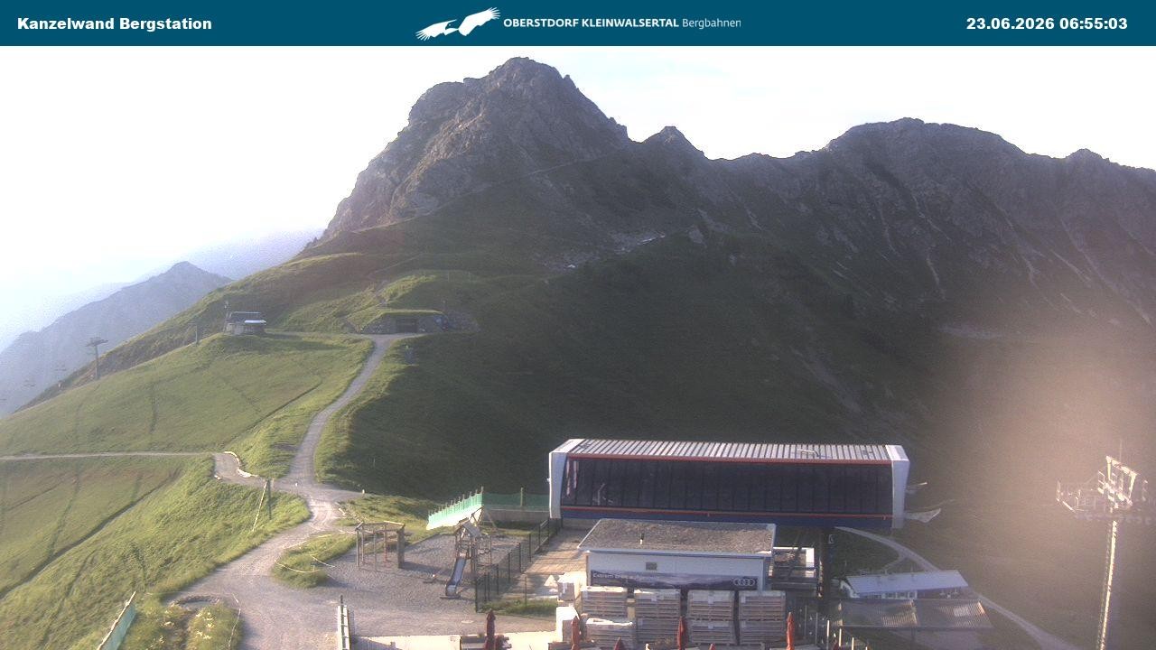 Archiv Foto Webcam Gipfelstation Kanzelwand