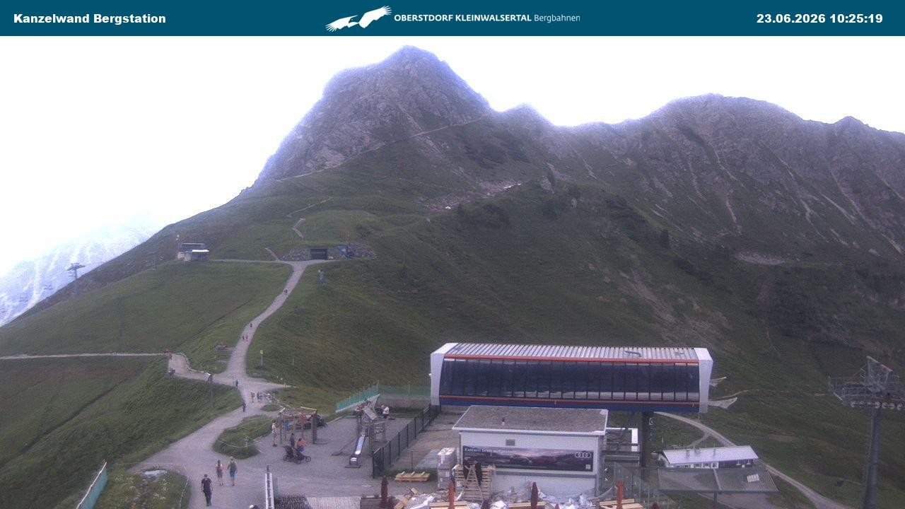 Archiv Foto Webcam Gipfelstation Kanzelwand